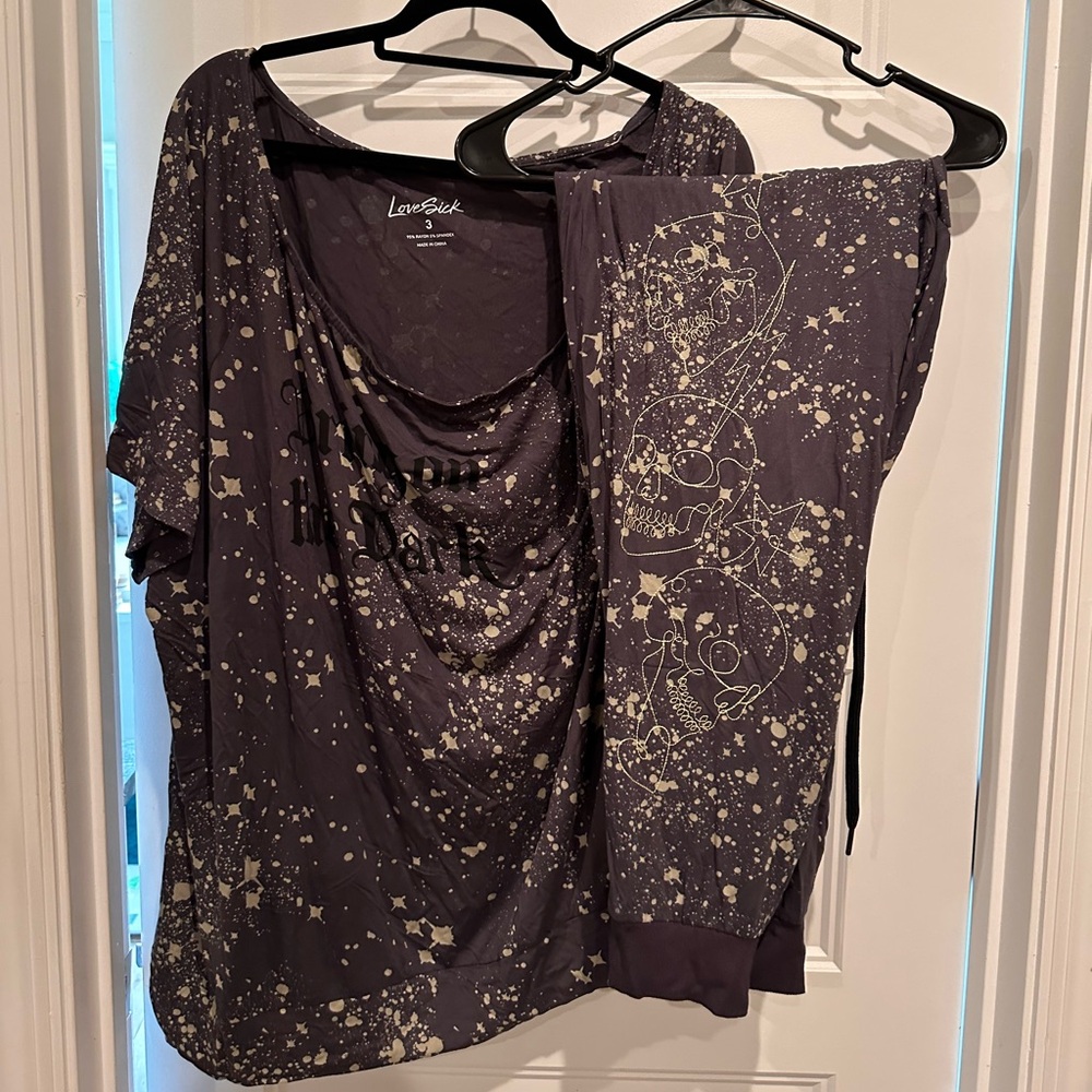 Torrid tee and jogger set
